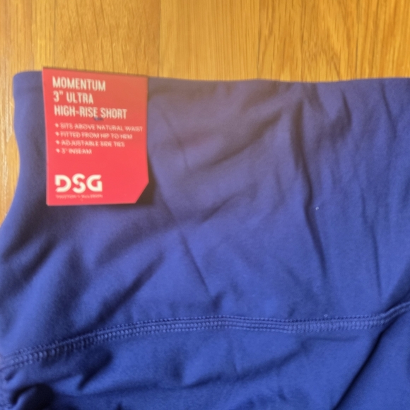 DSG Blue Athletic Shorts Performance Wear - Picture 3 of 6